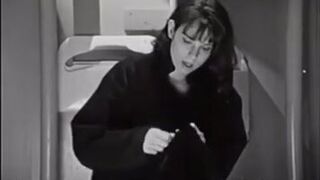 Stuck in ladies room