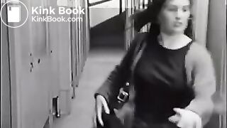 Stuck in ladies room