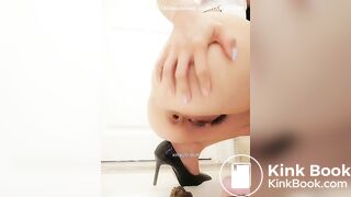 Chinese sexy girl poop 3