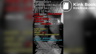 POOPING ON MY OWN SEXY FEETS