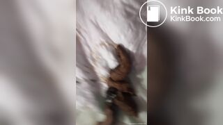 Ebony floor shit - video 2