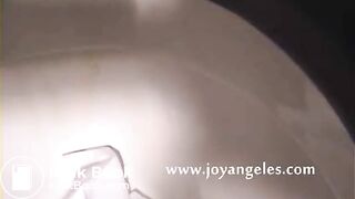 M... has diarrhea in toilet - video 2