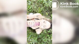 Summer_Fox MFC , Lana Huckaby, Blowjob outside