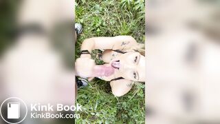 Summer_Fox MFC , Lana Huckaby, Blowjob outside