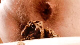 Yummy close up poop