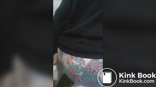 Girl has diarrhea in toilet - video 15
