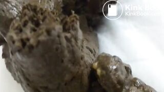 beautiful and sexy woman pooing