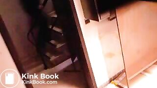 Natural Shitting in the Stairs