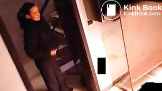 Natural Shitting in the Stairs