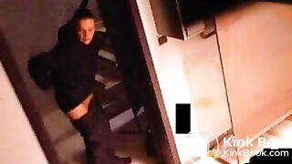 Natural Shitting in the Stairs