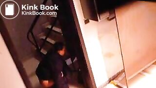 Natural Shitting in the Stairs