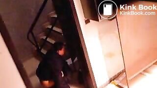 Natural Shitting in the Stairs