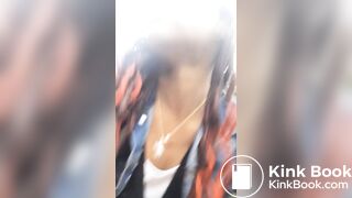 Hot ebony pooping - video 2