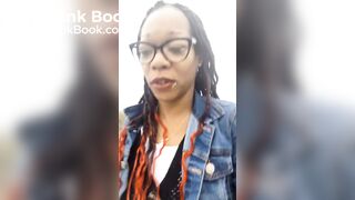 Hot ebony pooping - video 2