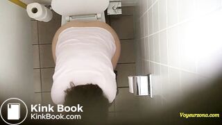 CLASSIC Office girl has a shit. No 2