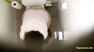 CLASSIC Office girl has a shit. No 2