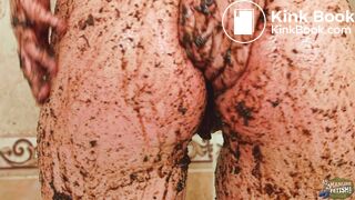 Ladas Muck Heap - hot russian girl playing with cowshit and masturbates