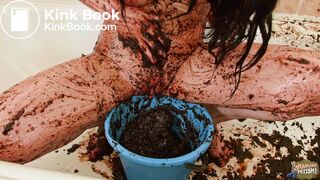 Ladas Muck Heap - hot russian girl playing with cowshit and masturbates