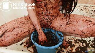 Ladas Muck Heap - hot russian girl playing with cowshit and masturbates