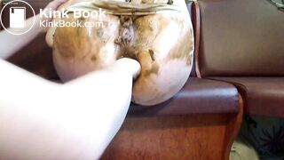 Mature lesbian get ass fuck with dildo