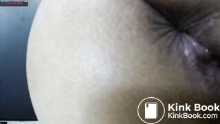 pt2 - latina milf takes a shit