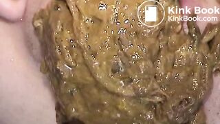 massive scat into mouth