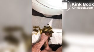 Jack-off with wife’s shit