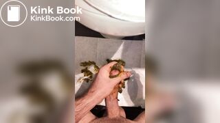 Jack-off with wife’s shit