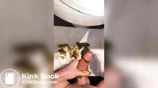 Jack-off with wife’s shit