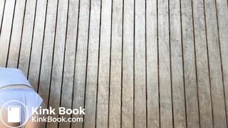 Cute girl shit and eat