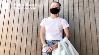 Cute girl shit and eat