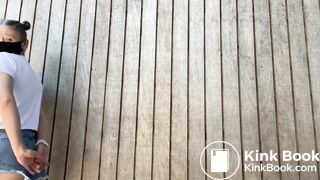 Cute girl shit and eat