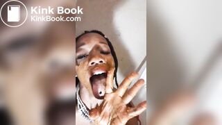 Nasty ass ebony poop - video 2