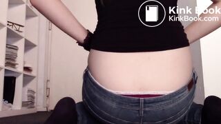 Red pantypoop (girl)