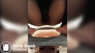 Chinese slave sucking asshole and eat shit from woman's ass