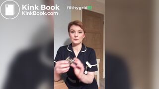 redhead mistress sexy toilet domination