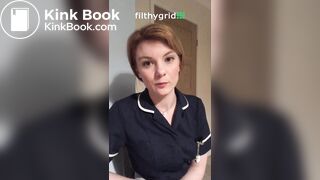 redhead mistress sexy toilet domination