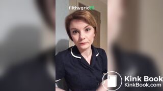 redhead mistress sexy toilet domination