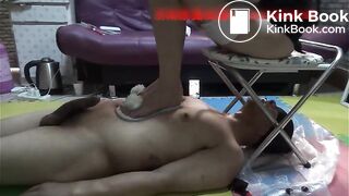 Chinese scat - Eating shit directly from Chinese wife's ass