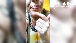 Fingering tasting and pooping