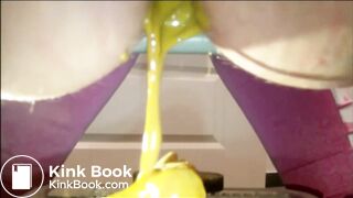 German girl short diarrhea clip