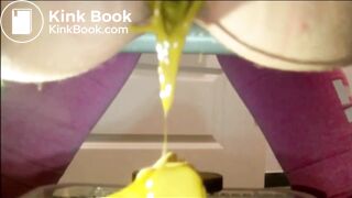 German girl short diarrhea clip