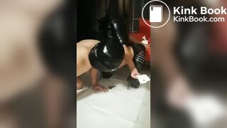 Chinese toilet slave - video 6