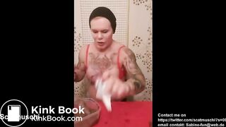 More Dirty Scat Whore: Watch me Filling My Shit Condomes pt1/3