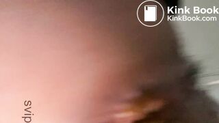 Chinese girl poop in toilet 3