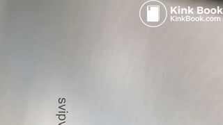 Chinese girl poop in toilet 3