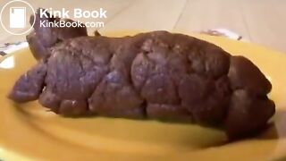 Sexy "milky" skin girl pooping for the luckiest douchbag in USA! :D