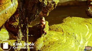 Scat couple fucks in cow shit on farm - trailer