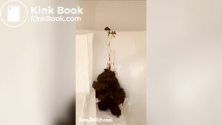 femdom bath shit