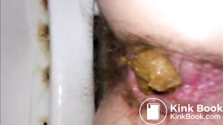 incredible load from a hairy woman